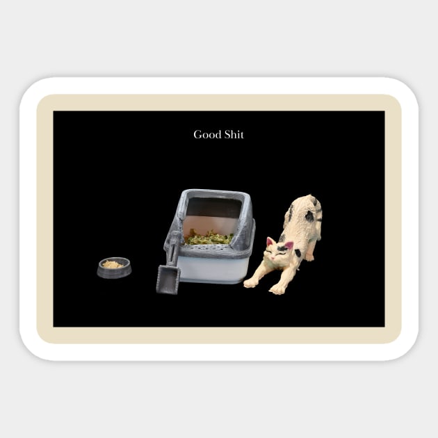 Good Shit - Weed Design Sticker by MrGreenGenes420